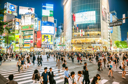 Tokyo Japan Night