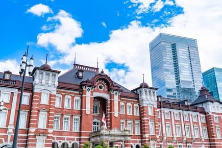 Tokyo-Station-Urban-Landscape-July